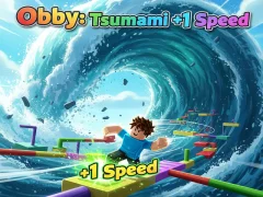 ゲームObby: Tsunami +1 speedオンライン