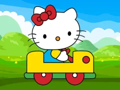 ゲームCute Kitty Car Jigsawオンライン