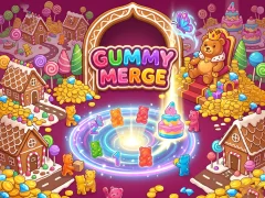 Gummy Merge — 無料オンラインゲーム