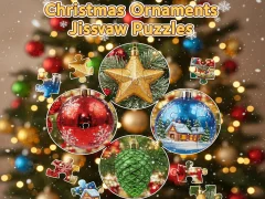 ゲームChristmas Ornaments Jigsaw Puzzlesオンライン