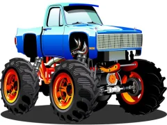 ゲームMonster Truck Puzzleオンライン