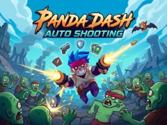 ゲームPanda Dash Auto Shootingオンライン