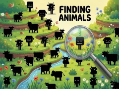 ゲームFinding Animalsオンライン