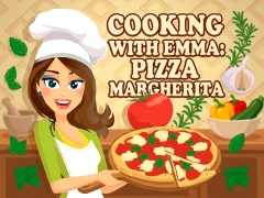 Cooking with Emma Pizza Margherita — 無料オンラインゲーム