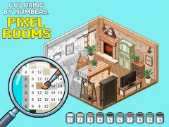 ゲームColoring by Numbers Pixel Roomsオンライン