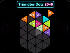 ゲームTriangles Dots 2048オンライン