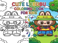 ゲームCute Labubu Coloring Book for Kidsオンライン