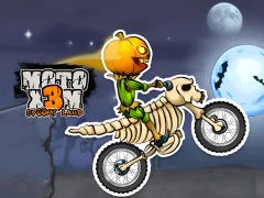 ゲームMoto X3M Spooky Landオンライン