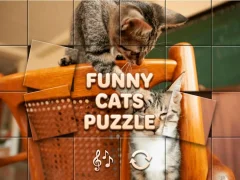 ゲームFunny Cats Puzzleオンライン