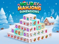 ゲームHoliday Mahjong Dimensionsオンライン