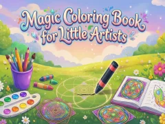 ゲームMagic Coloring Book for Little Artistsオンライン