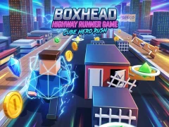 ゲームBoxhead Highway Runner Gameオンライン