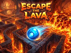 ゲームEscape the lavaオンライン