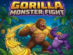 ゲームGorilla Monster Fightオンライン