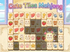 ゲームCute Tiles Mahjongオンライン