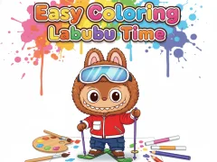ゲームEasy Coloring Labubu Timeオンライン