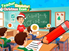 ゲームTeacher Simulator Christmas Examオンライン