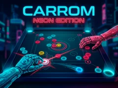 ゲームCarrom Neon Editionオンライン