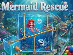 ゲームMermaid Rescueオンライン