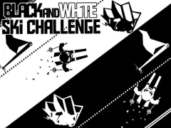 ゲームBlack and White Ski Challengeオンライン