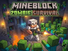 ゲームMineblock Zombie Survivalオンライン
