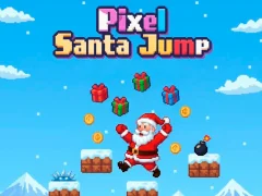 ゲームPixel Santa Jumpオンライン