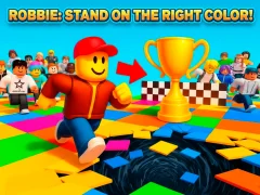 ゲームRobbie: Stand on the Right Color!オンライン