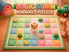 Logic Storm: Animals Puzzle — 無料オンラインゲーム