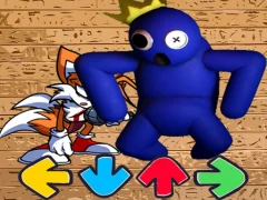 ゲームFNF Rainbow Friends Battle Modオンライン