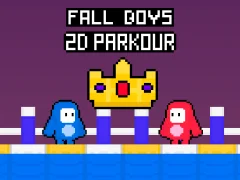 Fall Boys 2D Parkour — 無料オンラインゲーム