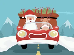 ゲームSanta Giving Presents Jigsawオンライン