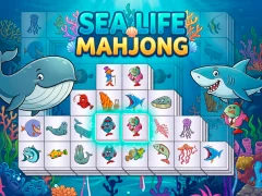 ゲームSea life mahjongオンライン