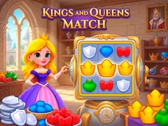 Kings and Queens Match — 無料オンラインゲーム