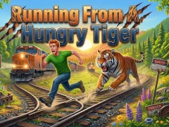 ゲームRunning From A Hungry Tigerオンライン