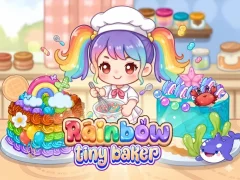 ゲームRainbow Tiny Bakerオンライン