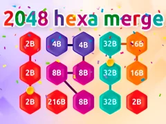 2048 Hex Chain Merge — 無料オンラインゲーム