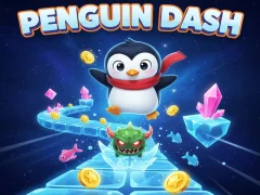 ゲームPenguin Dashオンライン
