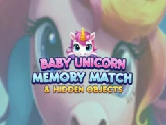 ゲームBaby Unicorn Memory Match & Hidden Objectsオンライン