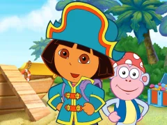 ゲームDora The explorer Dora's Pirate Boat Treasure Huntオンライン