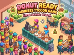 ゲームDonut Ready Business Tycoon Gameオンライン