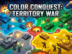 ゲームColor Conquest: Territory Warオンライン