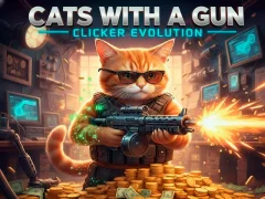 Cats with a Gun Clicker Evolution — 無料オンラインゲーム