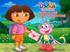 ゲームDora The explorer Dora & The Lost Valentineオンライン