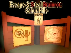ゲームEscape & Steal Brainrot: Sahur Hillsオンライン
