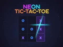 ゲームNeon Tic-Tac-Toeオンライン
