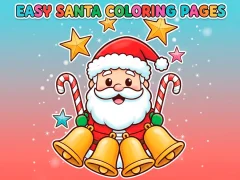 ゲームEasy Santa Coloring Pagesオンライン