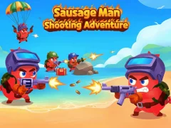 ゲームSausage Man Shooting Adventureオンライン