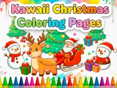 ゲームKawaii Christmas Coloring Pagesオンライン