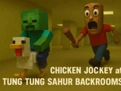 ゲームChicken Jockey at Tung Tung Sahur Backroomsオンライン