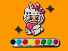 ゲームLabubu Coloring Adventureオンライン